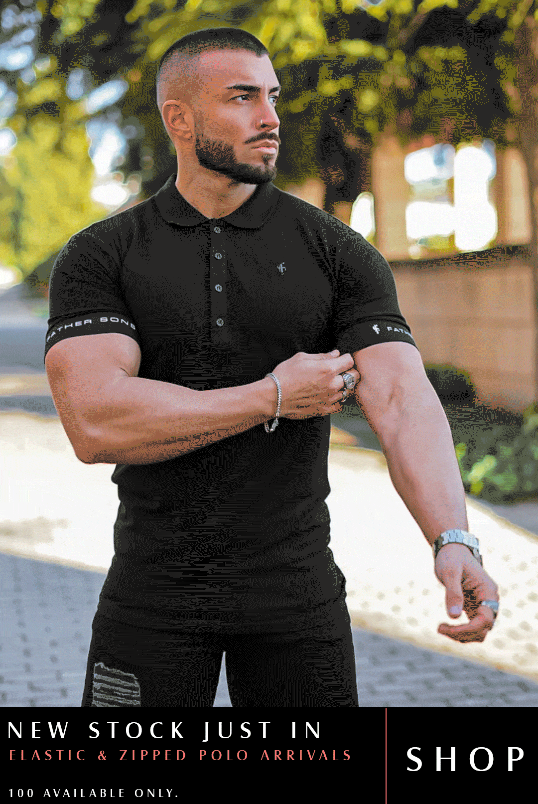 NEW STOCK JUST IN → ZIPPED & ELASTIC POLO RELEASES 🌋 Father Sons Clothing